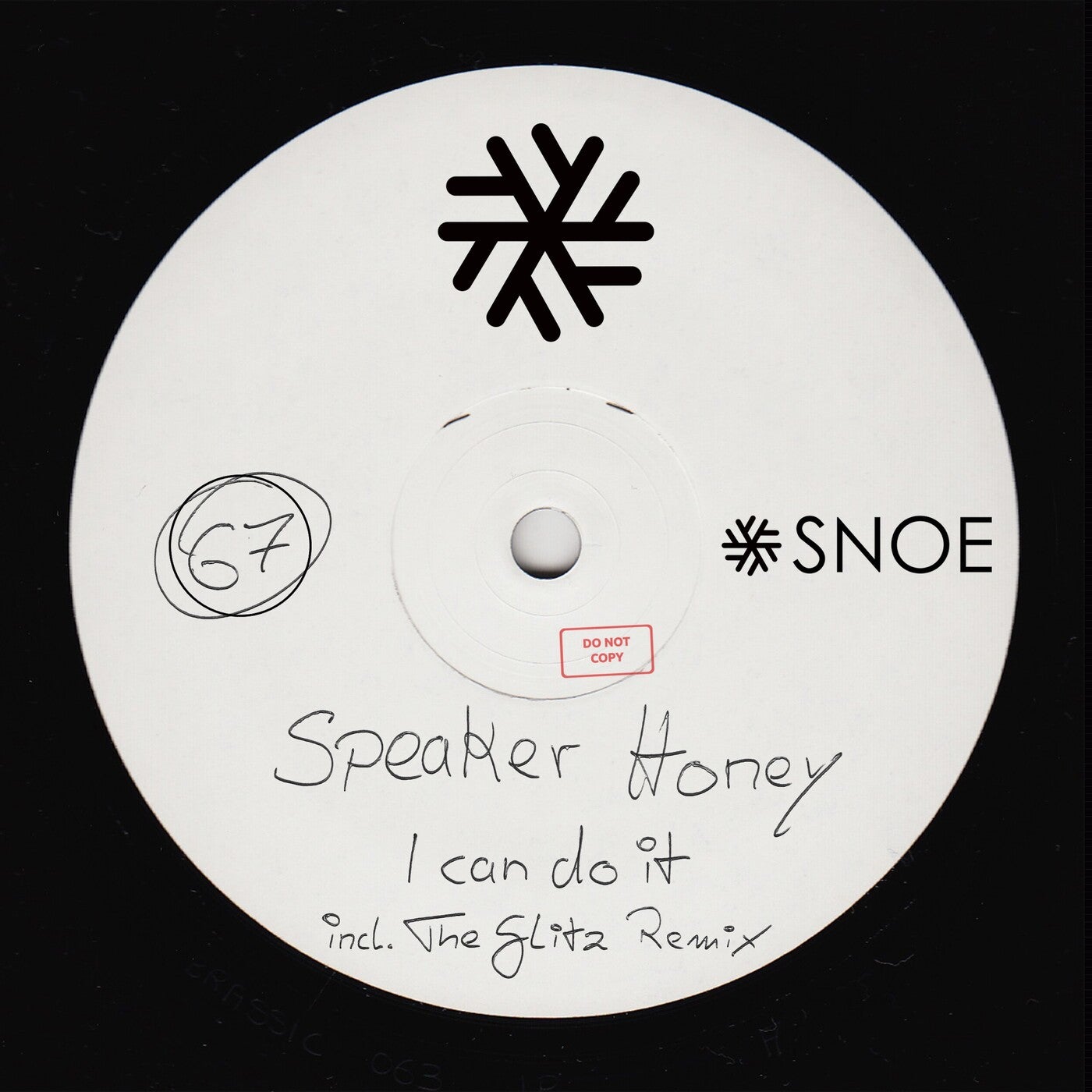 Speaker Honey – I Can Do It EP [SNOE067]